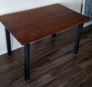 Custom Ash Kitchen table - Custom Furniture MN- Four Fields Furniture MN 55118              